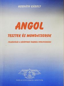 Angol tesztek és mondatsorok [antikvár]