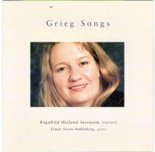 GRIEG - GRIEG SONGS CD, SORENSEN