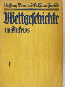 A. Hillen Ziegfeld - Weltgeschichte im Aufriss (gótbetűs) [antikvár]