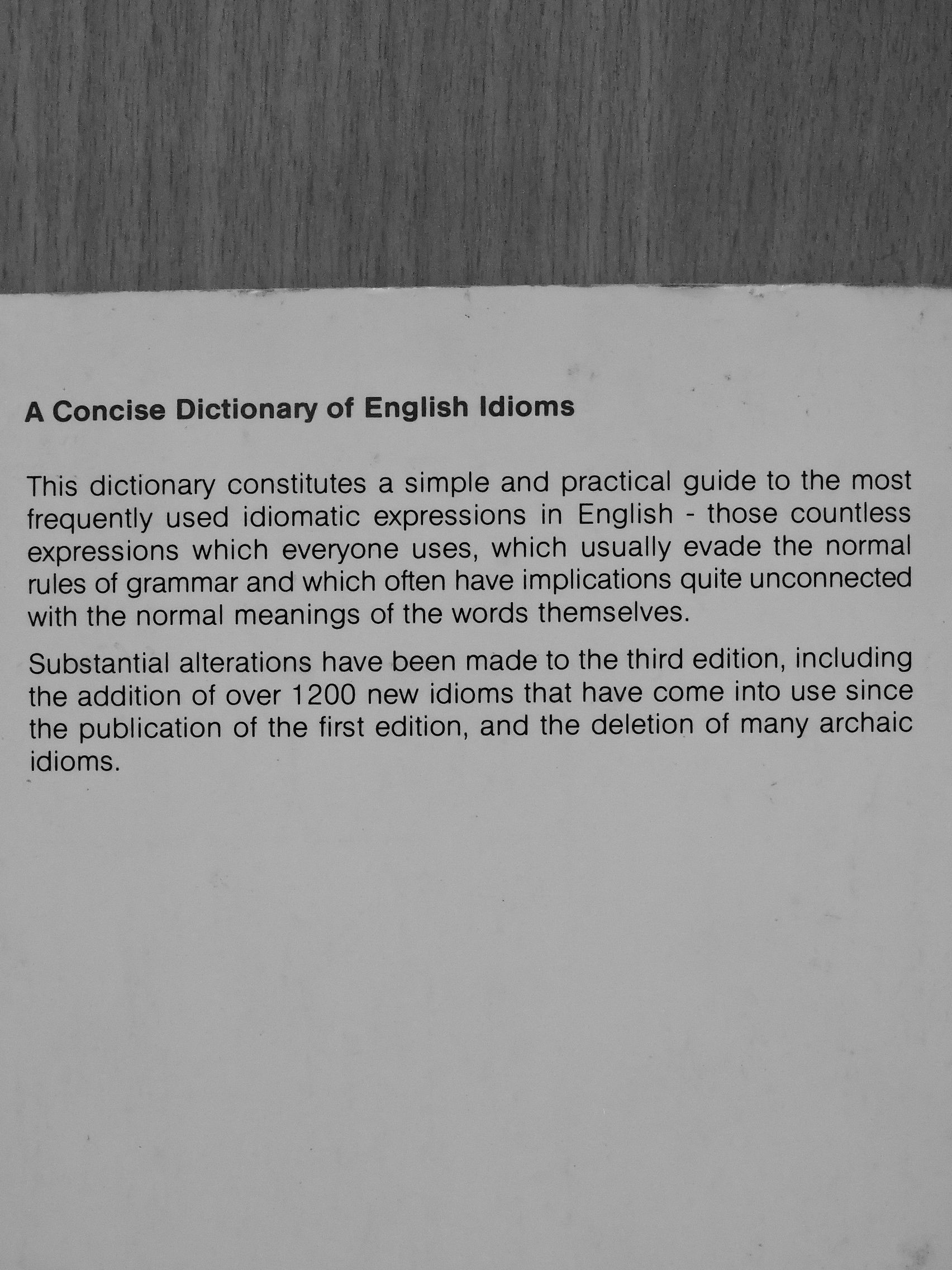 William Freeman - A Concise Dictionary of English Idioms [antikvár]