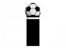 Szilikon tolltartó futball