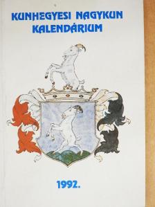 Kunhegyesi Nagykun Kalendárium 1992 [antikvár]