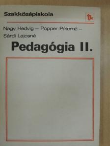 Nagy Hedvig - Pedagógia II. [antikvár]