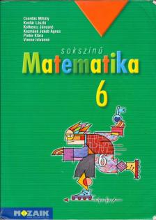 Csordás Mihály, Konfár László, Kothencz Jánosné, Kozmáné Jakab Ágnes, Pintér Klára, Vincze Istvánné - Sokszínű matematika 6. [antikvár]