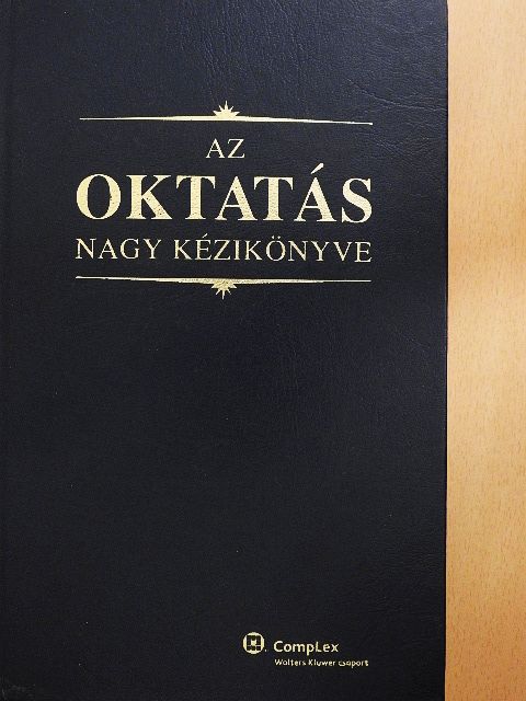 Az oktatás nagy kézikönyve [antikvár]