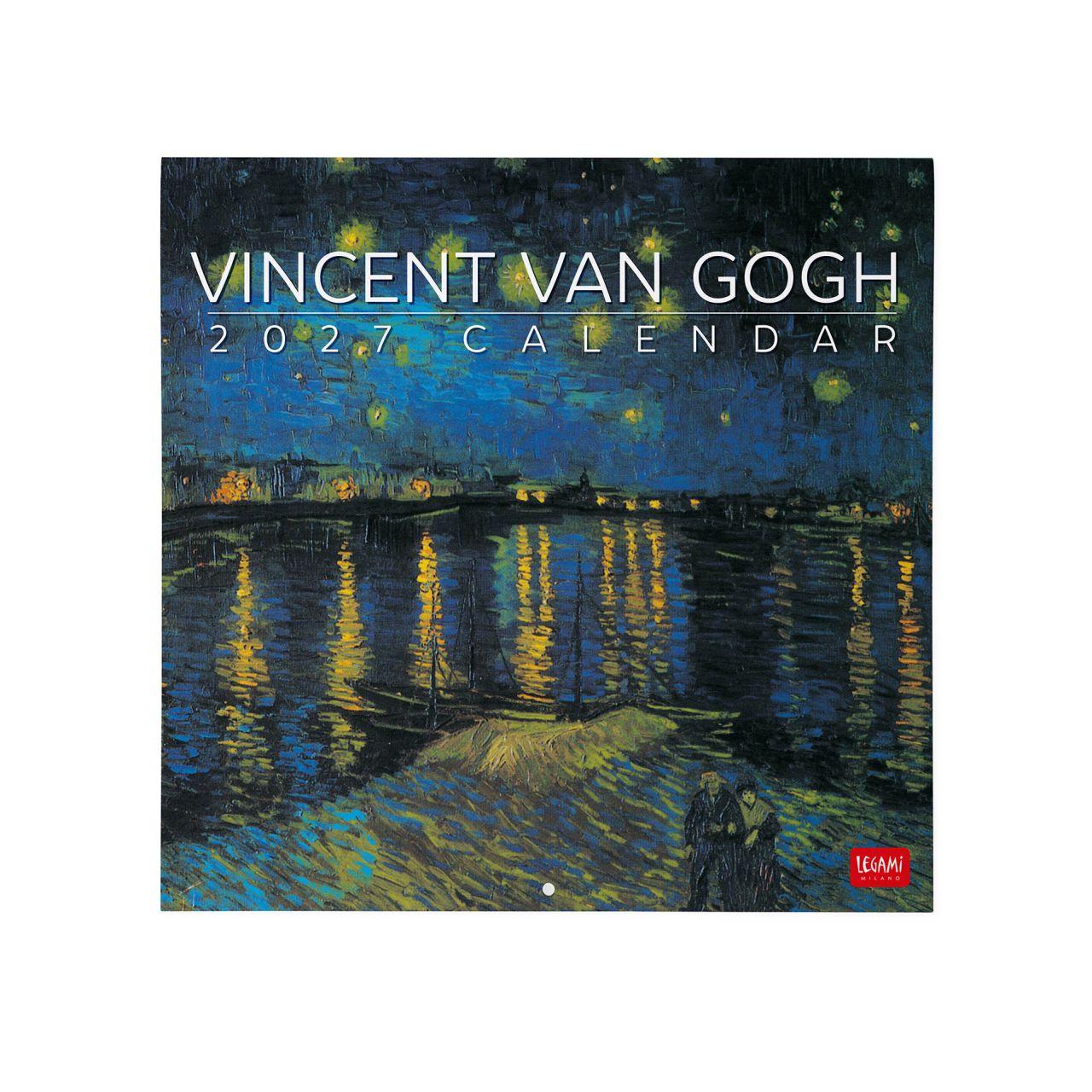CAL270025 - Legami falinaptár (30x29 cm) Vincent Van Gogh 2027