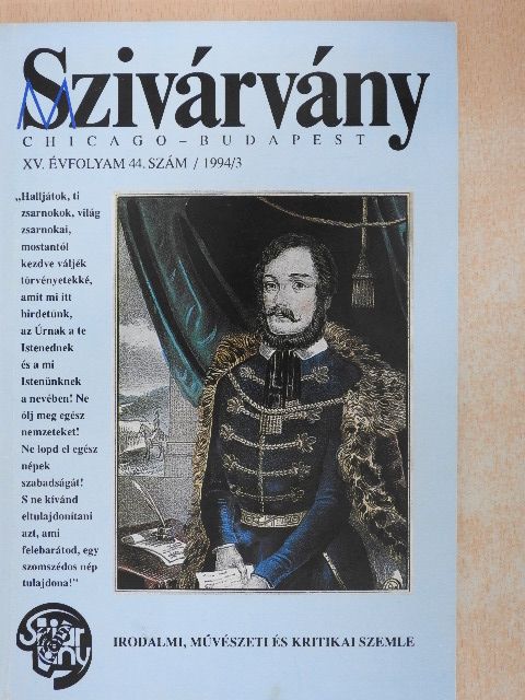 Mózsi Ferenc - Szivárvány 1994/3 [antikvár]
