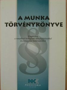 A munka törvénykönyve [antikvár]