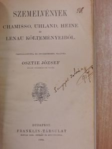 Chamisso Adalbert - Szemelvények Chamisso, Uhland, Heine és Lenau költeményeiből [antikvár]