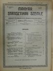 Dr. Donáth György - Magyar Statisztikai Szemle 1937. január [antikvár]