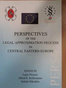 Attila Harmathy - Perspectives of the Legal Approximation Process in Central Eastern Europe [antikvár]