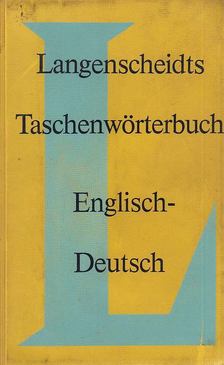 Klatt, Edmund, Roy, Dietrich - Langenscheidts Taschenwörterbuch - Englisch-Deutsch [antikvár]
