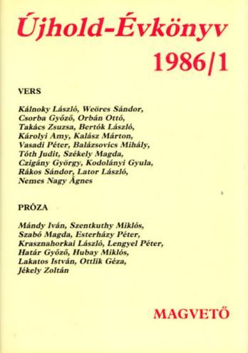 LENGYEL BALÁZS - Újhold-Évkönyv 1986/1. [antikvár]