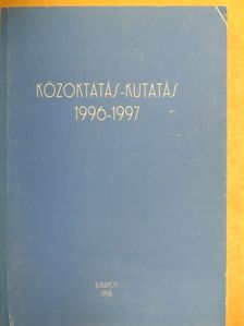 Baráth Tibor - Közoktatás-kutatás 1996-1997 [antikvár]