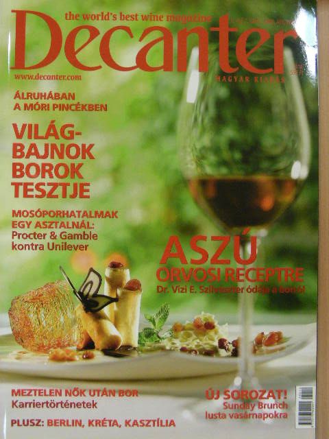 Duchemin - Decanter 2005. augusztus [antikvár]