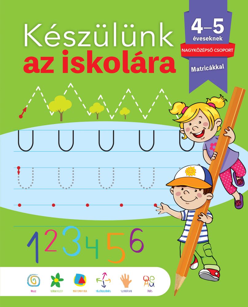 María Luisa García - Készülünk az iskolára... 4-5 éveseknek