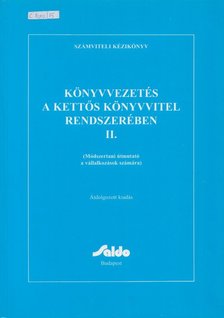 Dudás Jánosné - Könyvvezetés a kettős könyvvitel rendszerében II. [antikvár]