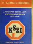 Balázs József - A pamutipari szakágazati szervezési konferencia előadásai [antikvár]