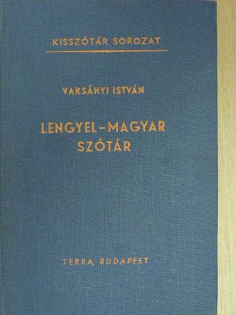 Varsányi István - Lengyel-magyar szótár [antikvár]