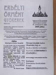 Bálintné Kovács Júlia - Erdélyi Örmény Gyökerek Füzetek 2000. július [antikvár]