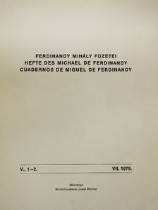 Ferdinandy Mihály - Ferdinandy Mihály füzetei V/1-2. [antikvár]