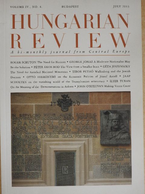 George Jonas - Hungarian Review July 2013 [antikvár]