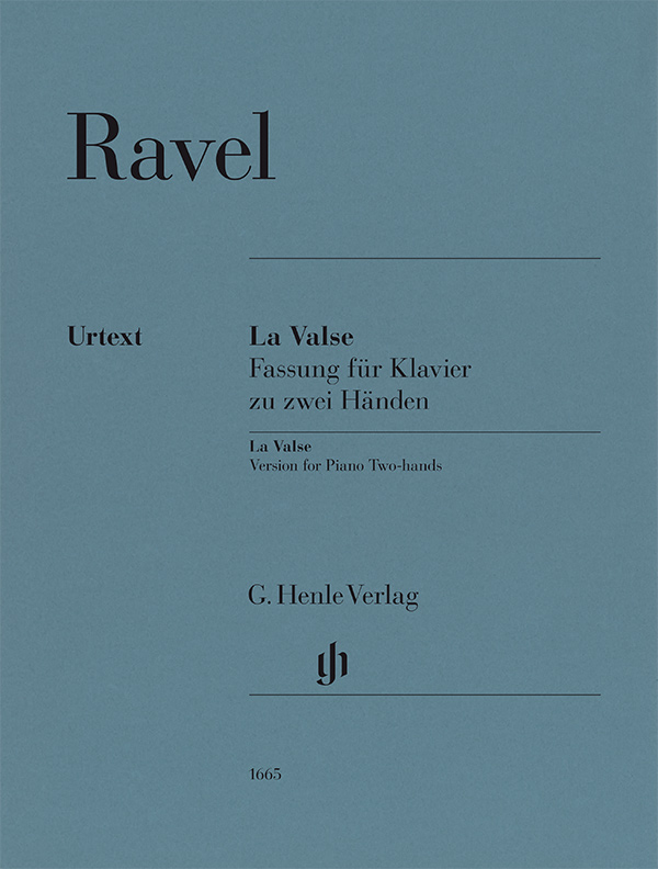 RAVEL... - LA VALSE. FASSUNG FÜR KLAVIER ZU ZWEI HÄNDEN