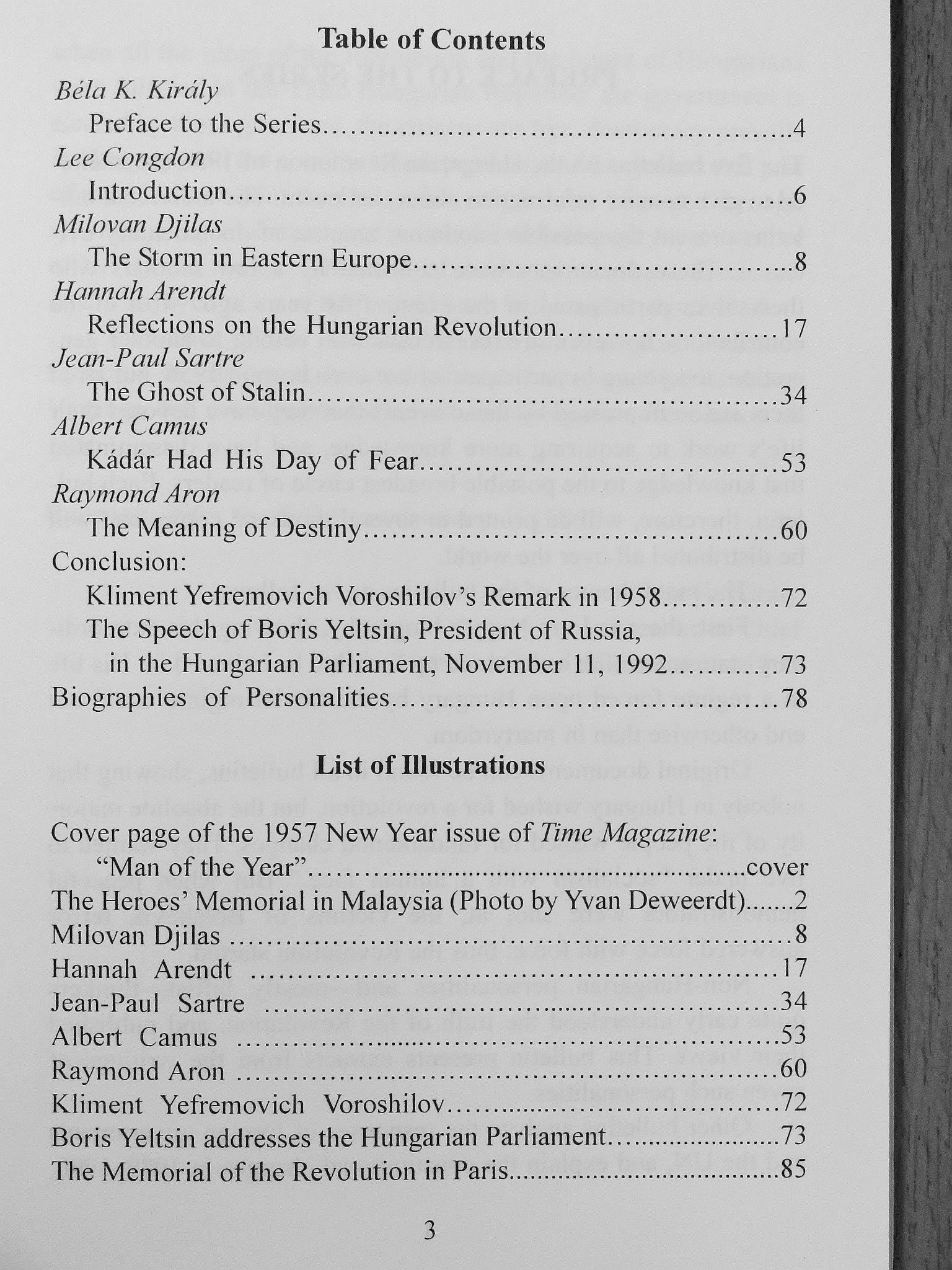 Albert Camus - The Opinions of Non-Hungarian Personalities on the Hungarian Revolution of 1956 [antikvár]