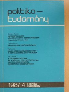 Ágh Attila - Politika-tudomány 1987/4. [antikvár]