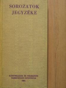 Sorozatok jegyzéke [antikvár]