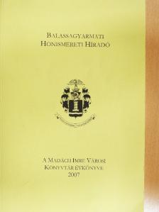 Becsó Zsolt - A Madách Imre városi könyvtár évkönyve 2007 [antikvár]