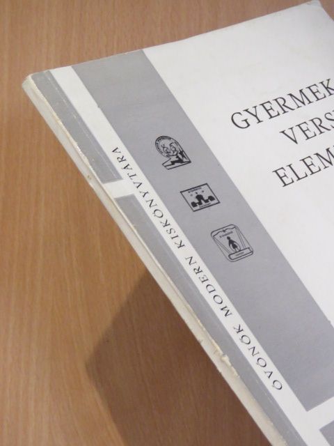 Elek László - Gyermekversek elemzése 4. [antikvár]