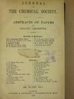 A. G. Bloxam - Journal of the Chemical Society 1894/I. [antikvár]