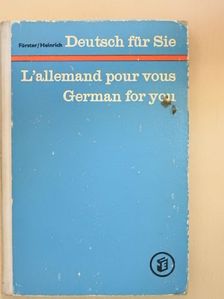 Gertraud Heinrich - Deutsch für Sie [antikvár]