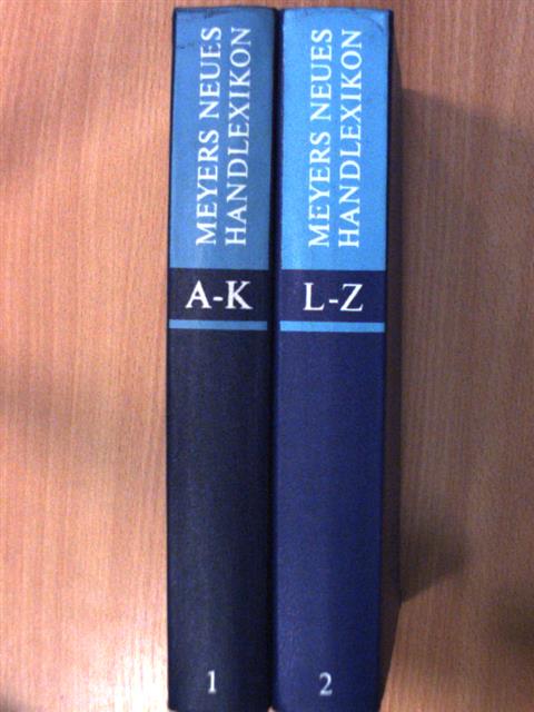 Meyers Neues Handlexikon 1-2. [antikvár]