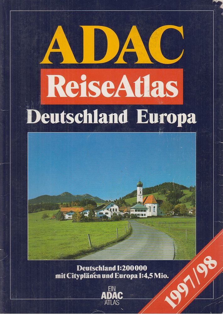 ADAC ReiseAtlas - Deutschland Europa [antikvár]