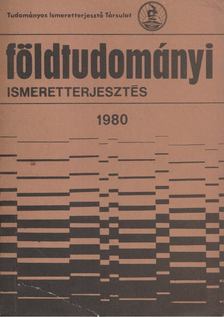 VÖRÖSVÁRI F. BÉLA - Földtudományi ismeretterjesztés 1980 [antikvár]