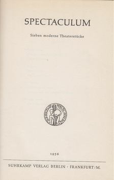 Spectaculum [antikvár]