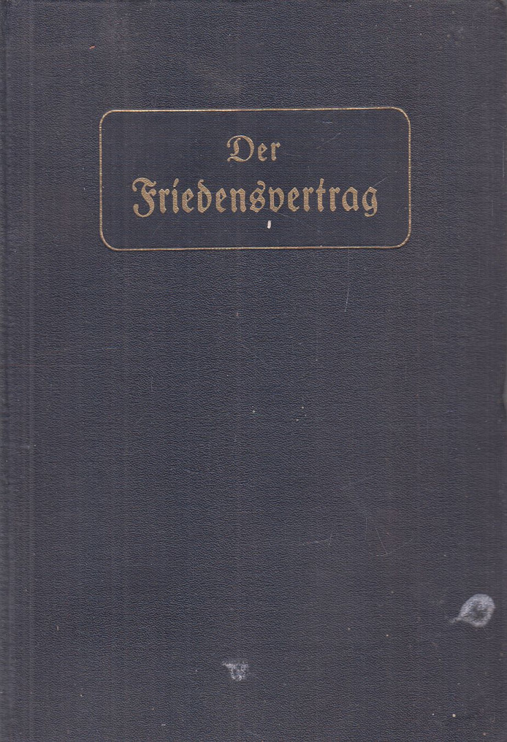 Der Friedensvertrag [antikvár]