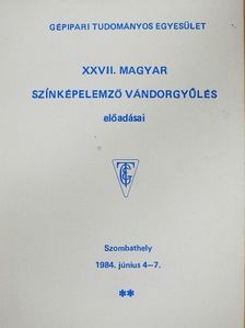 Lakatos István - XXVII. Magyar Színképelemző Vándorgyűlés előadásai [antikvár]