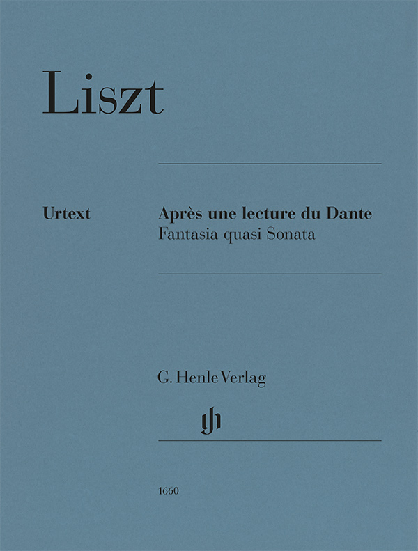 LISZT - APRES UNE LECTURE DU DANTE. FANTASIA QUASI SONATA