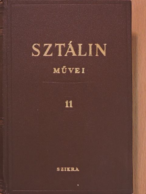 Sztálin - I. V. Sztálin művei 11. [antikvár]