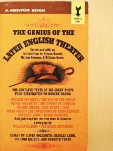 George Gordon - The Genius of the Later English Theater [antikvár]
