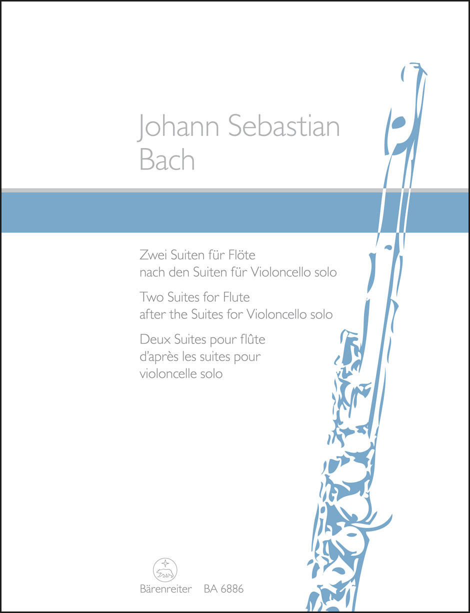 J. S. Bach - ZWEI SUITEN FÜR FLÖTE NACH DEN SUITEN FÜR VIOLONCELLO SOLO BWF 1007, 1009. ARR. J. LINCKELMANN