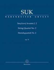 SUK - STRING QUARTET NO.2 OP.31, STUDY SCORE, URTEXT