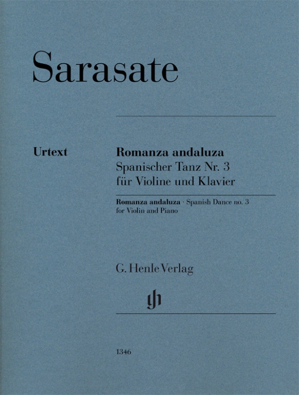 SARASATE - ROMANZA ANDALUZA SPANISCHER TANZ NR. 3 FÜR VIOLINE UND KALVIER