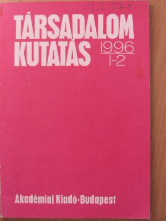 Farkas János - Társadalomkutatás 1996/1-2. [antikvár]