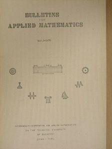 Dr. J-L. Destouches - Bulletins for Applied Mathematics BAM 3-5/76 [antikvár]