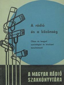 Jerzy Kubin - A rádió és a közönség [antikvár]