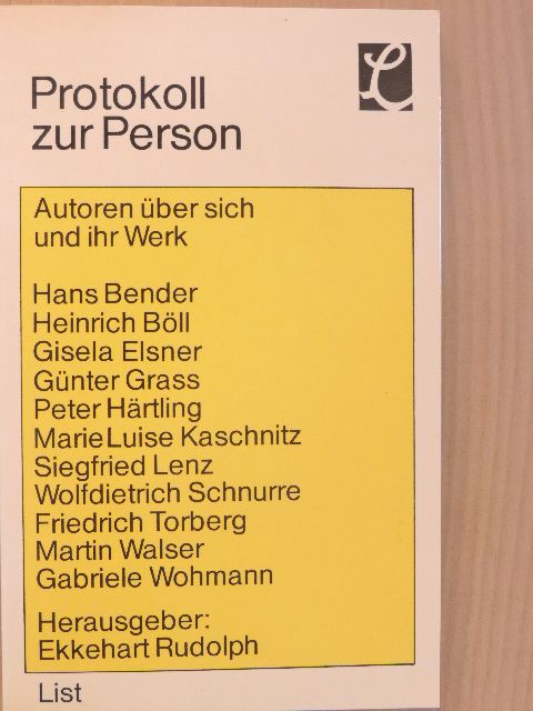 Friedrich Torberg - Protokoll zur Person [antikvár]